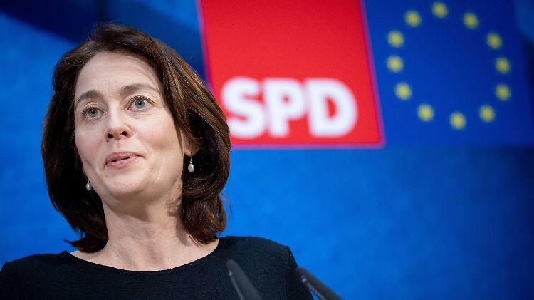 Spitzenkandidatin Katarina Barley will "ein soziales Europa, das in die Zukunft investiert und in soziale Sicherheit".