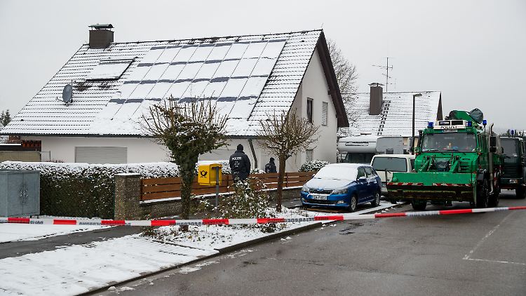In diesem Haus wurden die Leichen des Ehepaares eingemauert gefunden.