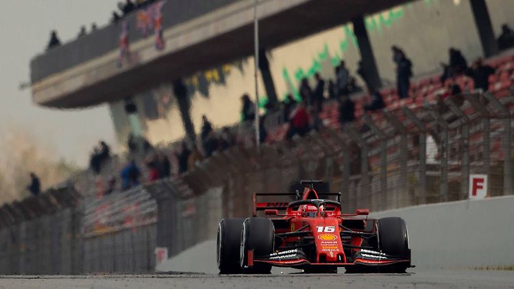 Charles Leclerc kommt mit dem Ferrari-Boliden ebenso gut zurecht wie sein Teamkollege Sebastian Vettel.