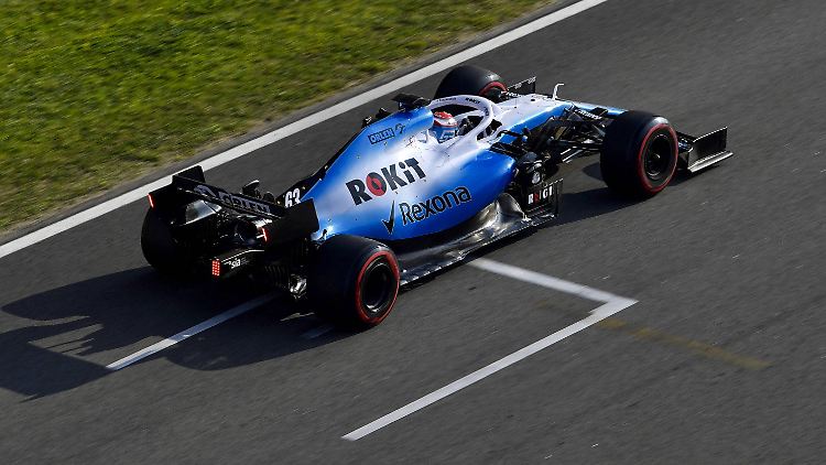 Erst mit zwei Tagen Verspätung konnte Williams  die Testfahrten aufnehmen.