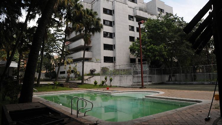 Blick auf das "Mónaco"-Gebäude in Medellin, in dem Pablo Escobar zeitweise lebte.