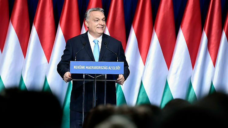 Ministerpräsident Orban hat mit der Kampagne seiner Partei keine Probleme.