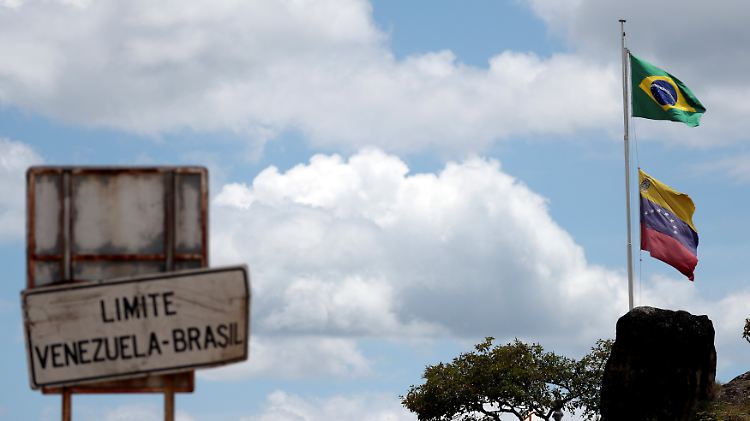 An mehreren Grenzübergängen zwischen Brasilien und Venezuela kam es zu Auseinandersetzungen.