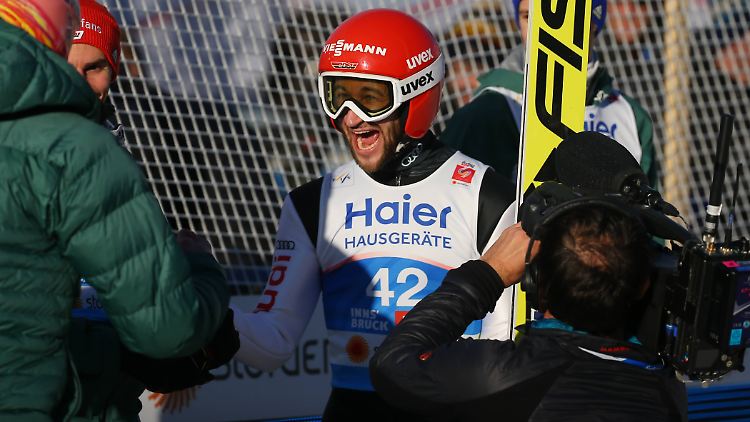 Markus Eisenbichler gewinnt Gold von der Großschanze - und feiert zurecht!