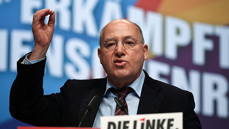 Linken-Europachef Gysi: Die EU als Chance betrachten.