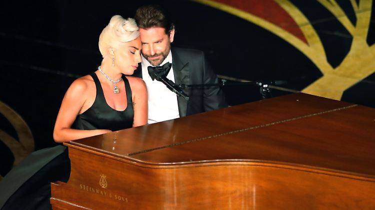 "Das war magisch": Lady Gaga und Bradley Cooper bei den Oscars.