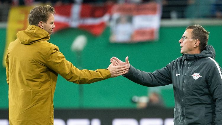 Ich grüße Sie: Julian Nagelsmann und Ralf Rangnick.