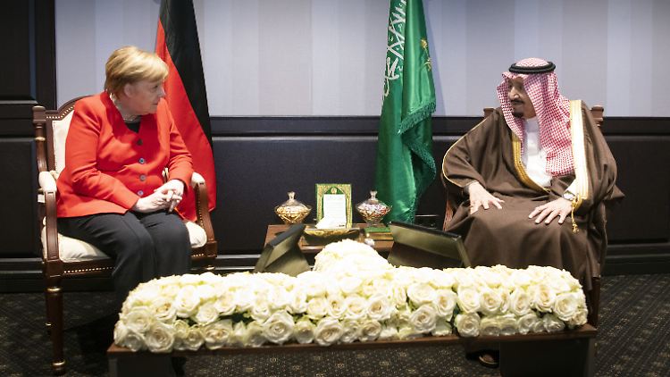 Schwierige Partner: Merklel erklärt Europäer und Araber zur Schicksalsgemeinschaft.