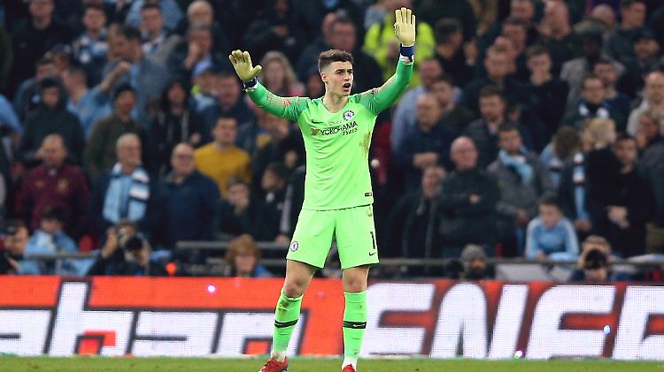 Er war gekommen, um zu bleiben: Torwart Kepa Arrizabalaga.