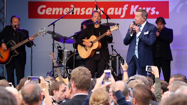 Kaiser tritt schon auch mal im Wahlkampf für die SPD auf.