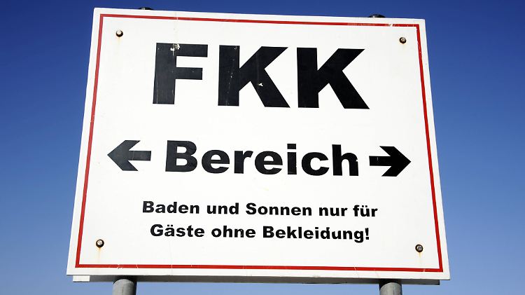 Freizügige Körperkultur wird in der Bundesrepublik großgeschrieben.