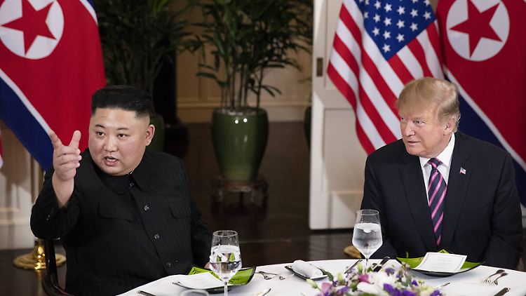 "Wir haben eine gute Beziehung": Trump versteht sich offenbar blendend mit Kim.