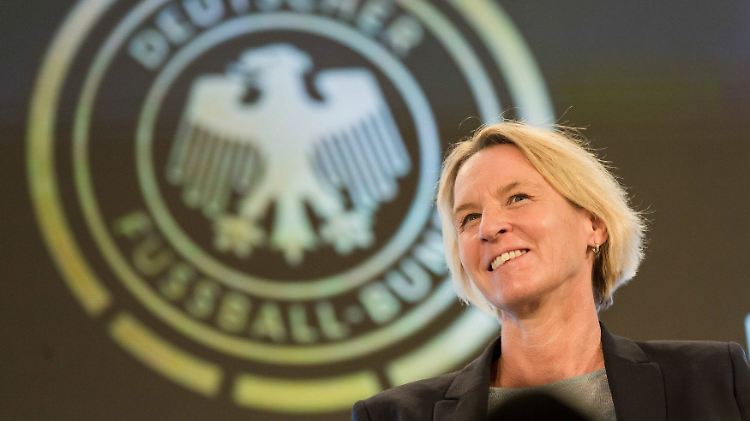 "Es ist eine große Freude, dass es endlich losgeht": Martina Voss-Tecklenburg.