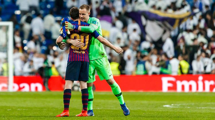 Das Endspiel aber verpasst er: Marc-André ter Stegen .