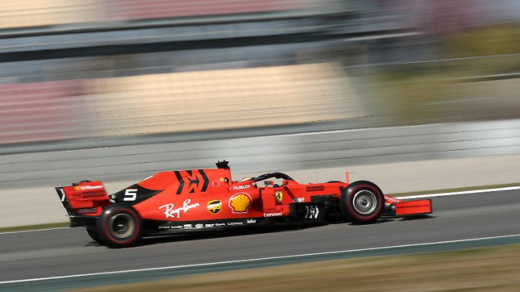 Sebastian Vettel war im letzten Wintertraining nicht zu schlagen. 