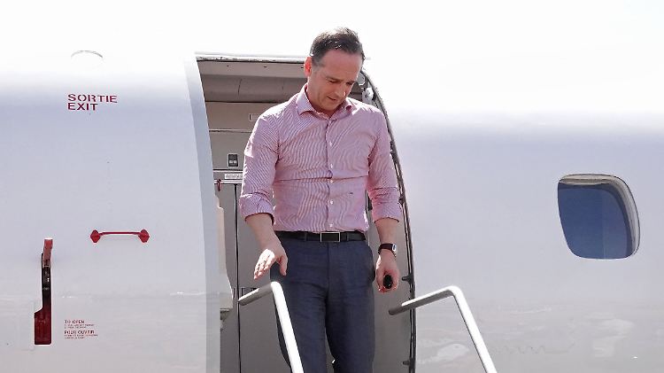 Ungeplant längerer Aufenthalt: Minister Maas in Mali.