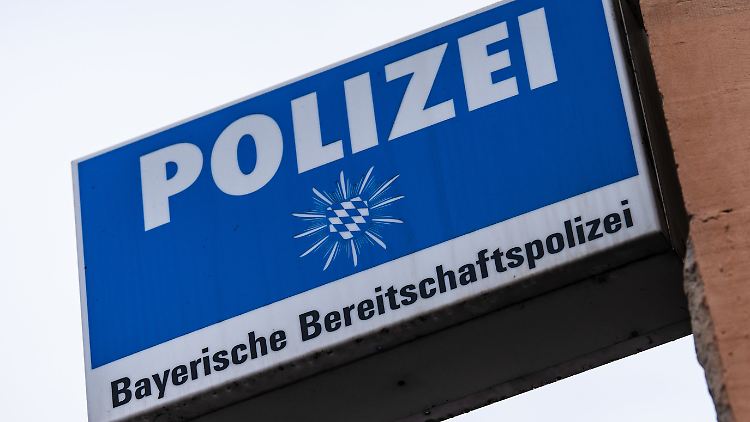 In der Unterkunft der Bereitschaftspolizei in Würzburg sind mehrere hundert Polizisten untergebracht.