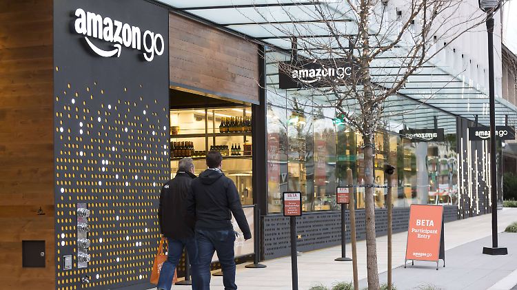 Ein "Amazon Go"-Laden in der US-Stadt Seattle.