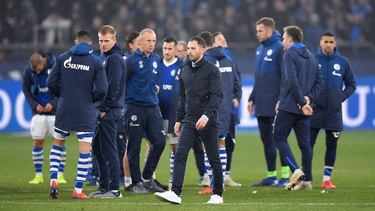 Ein Häufchen Elend - die Schalker.