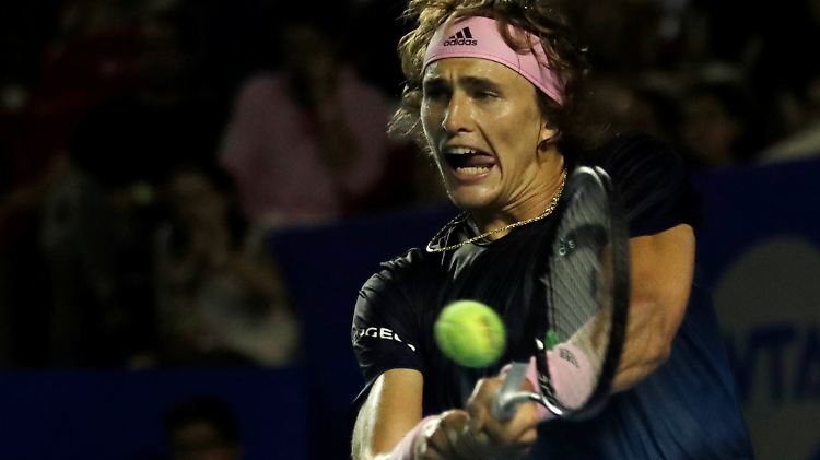 Erst geschlagen, dann unschlagbar: Alexander Zverev, der doppelte Finalist von Acapulco.