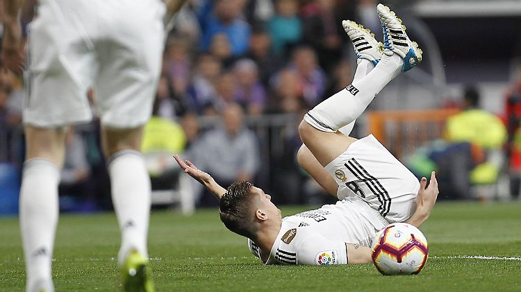 Völlig von der Rolle: Toni Kroos.