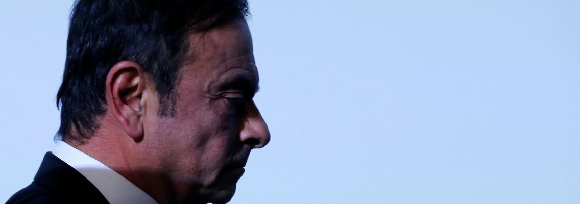 Carlos Ghosn war im November festgenommen worden. Ihm wird vorgeworfen, sein Einkommen bei Nissan als zu niedrig angegeben und private Verluste auf den Autobauer übertragen zu haben.