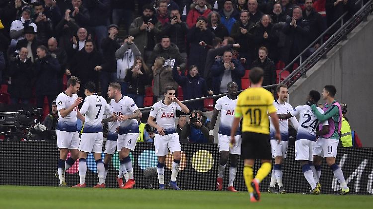 Ein bitterer Abend für Borussia Dortmund: Im Hinspiel jubelten nur die anderen