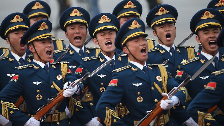 Chinas Militärausgaben steigen deutlich.