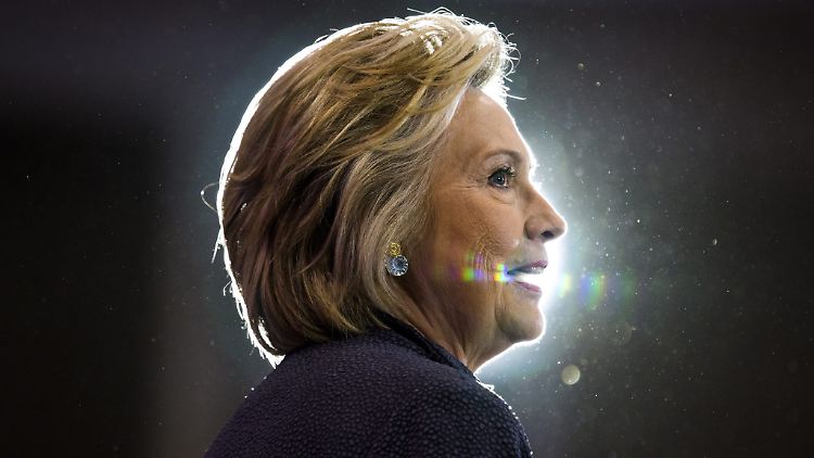 Symbolfigur der Demokraten: Hillary Clinton.