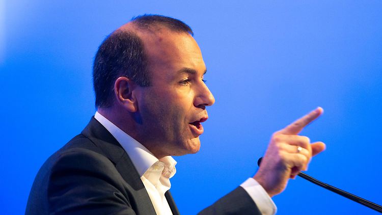 EVP-Spitzenkandidat Weber fordert von Orban unter anderem eine Entschuldigung.