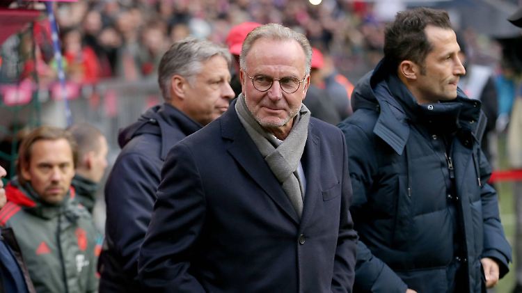 Karl-Heinz Rummenigge (links) und Hasan Salihamidzic sorgen sich um die Ruhe im Klub.