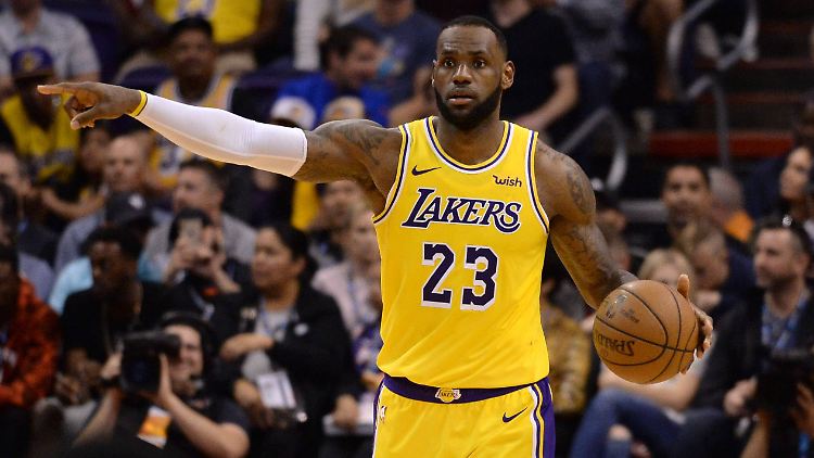 Einer der besten NBA-Spieler aller Zeiten: LeBron James.