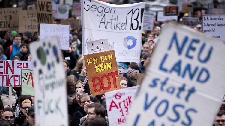 Der Widerstand gegen Artikel 13 wächst.