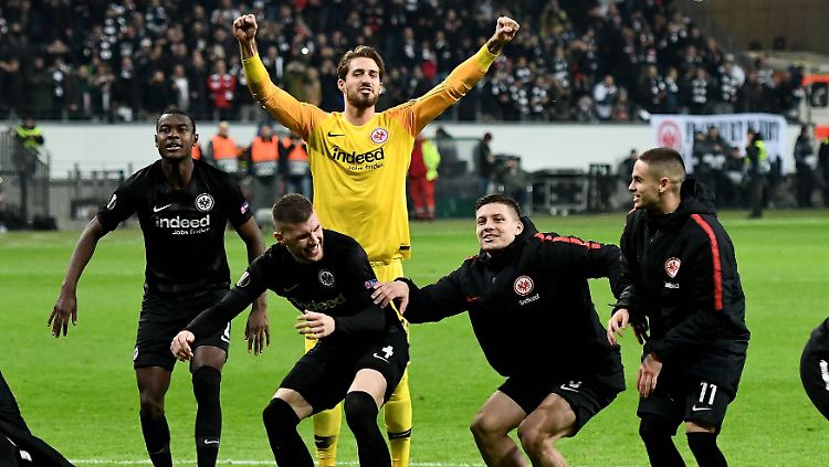 Eintracht Frankfurt will auch gegen Inter Mailand wieder jubeln.