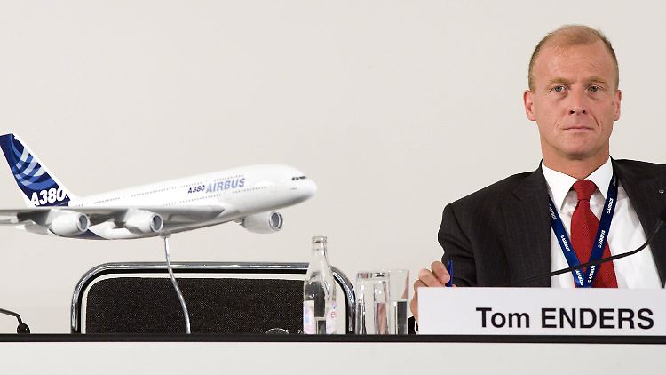 Tom Enders sagt, Airbus wolle des Rest der Kredite nicht zurückzahlen.
