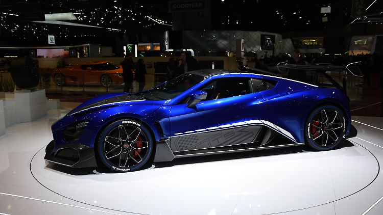 Der Zenvo TSR-S gehört zu den schnellsten Hypersportwagen in Genf.