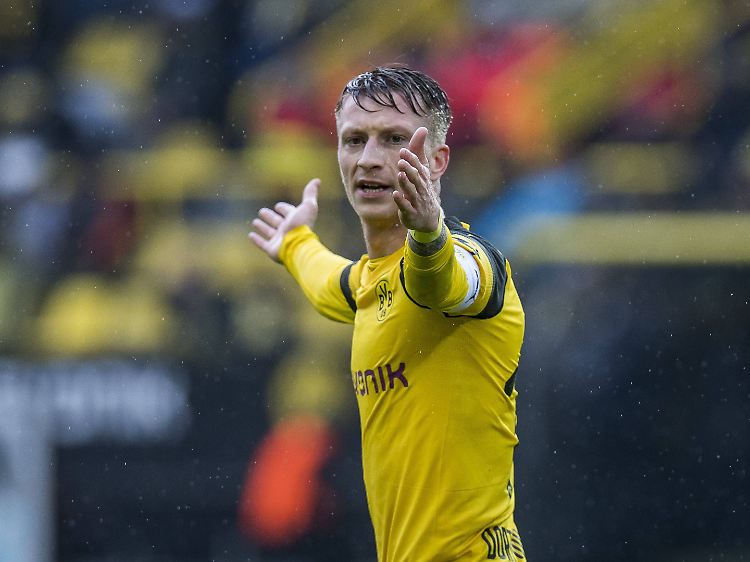 Im Kampf um die deutsche Meisterschaft ist alles offen - sagt Marco Reus. Das ist durchaus richtig."