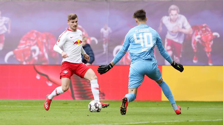 Der umworbene Nationalspieler Timo Werner konnte dem Leipziger Spiel kaum Impulse verleihen.