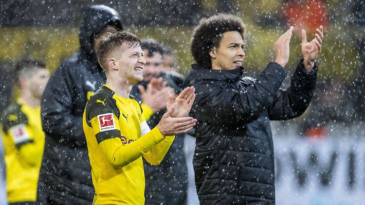 Das Spiel gegen den VfB Stuttgart war nichts für Schönwetter-Fußballer.