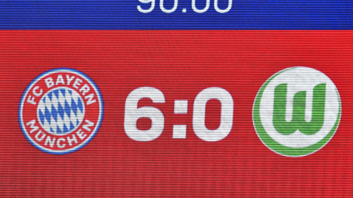 Das ist mal ein Statement. Eines, das Bayern-Coach Niko Kovac sehr froh macht - was er ziemlich nüchtern verpackt: "Meine Mannschaft hat heute einen sehr guten Tag erwischt und Wolfsburg einen weniger guten."