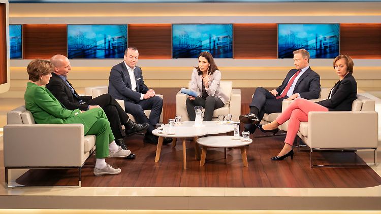 "Europa vor der Wahl – mehr EU oder mehr Nationalstaat?" lautete das Thema bei "Anne Will.