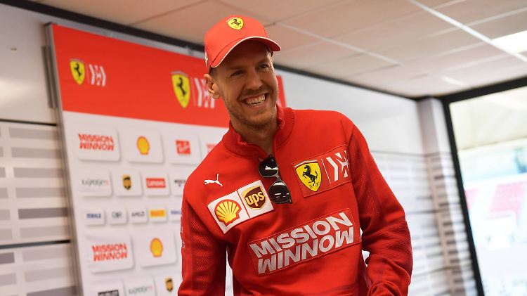 Unter Druck aber mit viel Grund zu Optimismus: Sebastian Vettel vor dem Saisonstart.