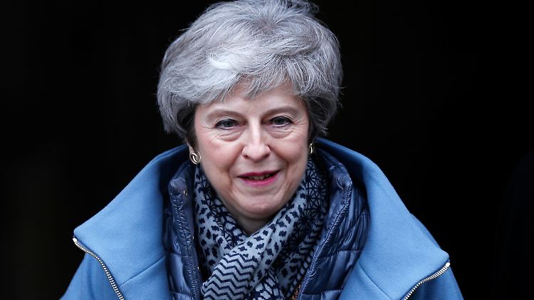 Theresa May blickt trotz der Rückschläge in Brüssel nach vorne.