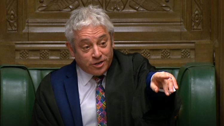 Bercow beruft sich auf eine Regel aus dem 17. Jahrhundert.