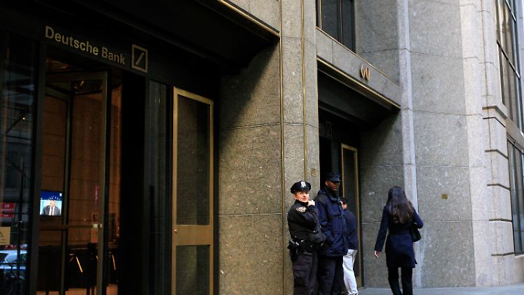 Der Sitz der Deutschen Bank in New York