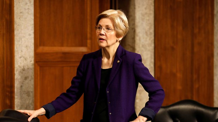 Warren will Trump im Amt ablösen.