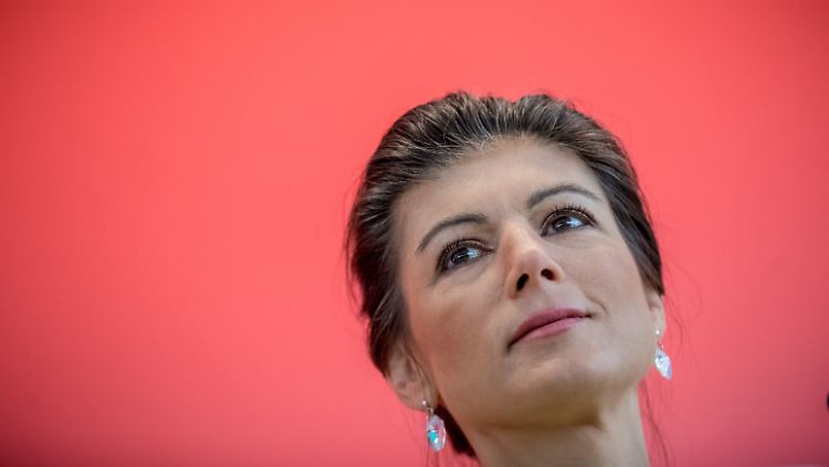 Kommenden Herbst wird sie nicht mehr zur Wahl als Fraktionschefin stehen: Sahra Wagenknecht.