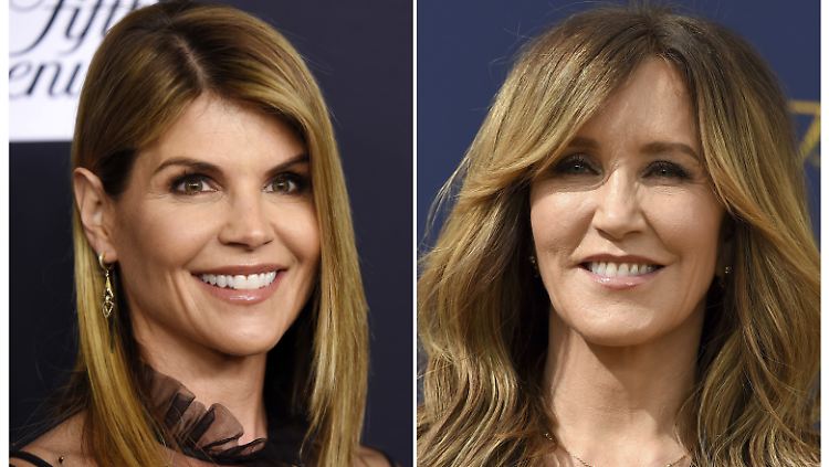 Lori Loughlin (links) und Felicity Huffman zählen zum Kreis der beschuldigten Personen.