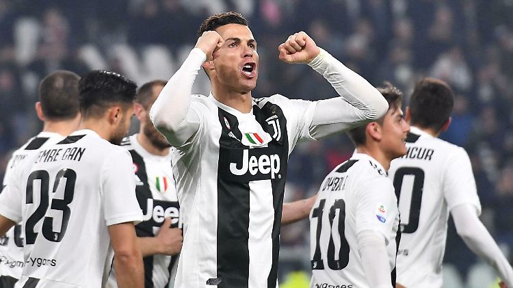 Ronaldo, Ronaldo, Ronaldo: 3:0 im Rückspiel sichert Juventus gegen Atletico den Einzug ins Viertelfinale der Champions League.