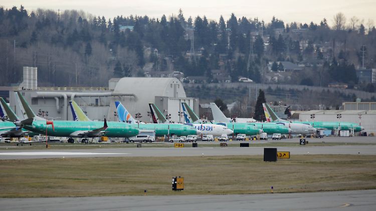 Produktion von Boeing 737 Max 8 im Bundesstaat Washington.